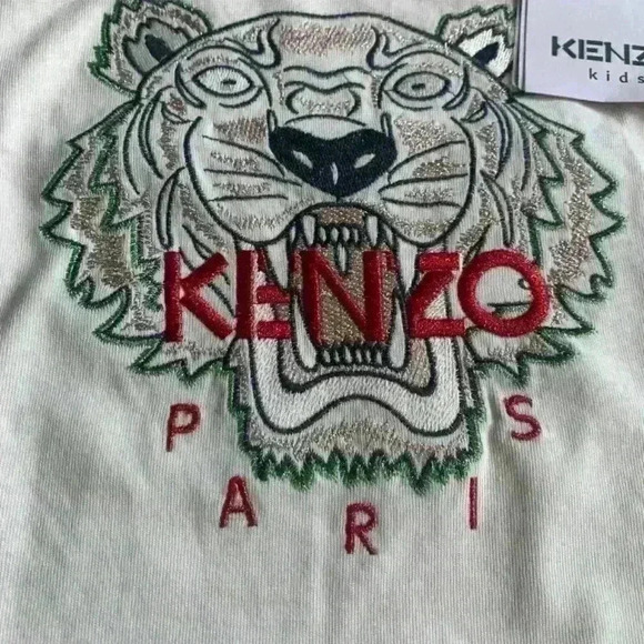 Kenzo Paris embroidered kids t shirt - Picture 5 of 5